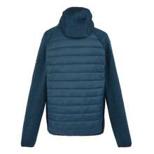 Regatta Mens Newhill Quilted Hybrid Jacket (Moonlight Denim/Navy) - Denim Blue - View 2
