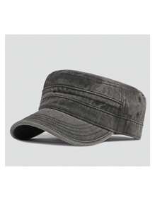1 Piece Solid Color Streetwear Polyester Washed Vintage Truck Cap, All Seasons - Multicolor - View 1