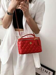 Handheld Women's Bag High-Quality Shoulder Bag 2025 Fashion Simple Box Bag Simple Shoulder Crossbody Bag, Suitable For Travel, Shopping, Dating, Female Gifts, Suitable For Beginners And White-Collar Workers, Very Suitable For Offices, Universities, Work, Business, Commuting, Outdoor, Travel And Outings