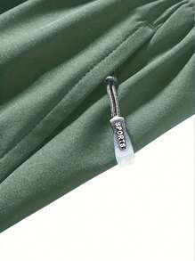 Bộ 3 quần short thoáng khí thường ngày đa năng mùa hè cho nam - xanh quân đội - Xem 5