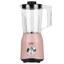1 conjunto leve e compacto de 3 cores, processador elétrico de alimentos, liquidificador, extrator de suco com plugue UE, tons de rosa/verde/bege