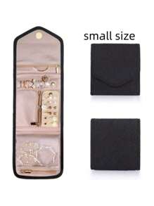 1pc Portable High-End Jewelry Storage Bag For Necklace, Earrings, Rings, Bracelets And Accessories - Multicolor Portable Jewelry Storage Bag - View 17