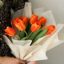 38 Sheets/Bag 2025 Graduation Decorations, Gift Bouquet Packaging Lining Paper, Korean Milk Flower Wrapping Paper, Suitable For Flower Bouquet Packaging, Father's Day, Mother's Day