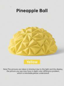 Half Yoga Ball, Balance Training Ball With Anti-Slip Texture. Used For Balance Training, Auxiliary Exercise, Foot Massage, Muscle Relaxation, And Stress Relief Gym Accessories