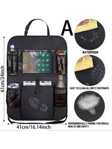 Multi-Pocket Car Trunk Bag Large Capacity Folding Storage Bag Portable Trunk Stowing And Tidying Car Trunk Organizer