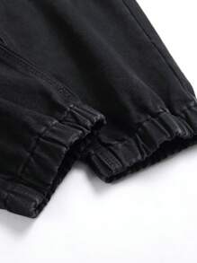 Jeans jogger casuales y versátiles con bolsillos para hombres