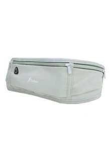 1pc Adjustable Waist Fanny Pack With Zipper Pockets, Lightweight, Breathable Polyester Sports Waist Bag For Running, Hiking And Fitness