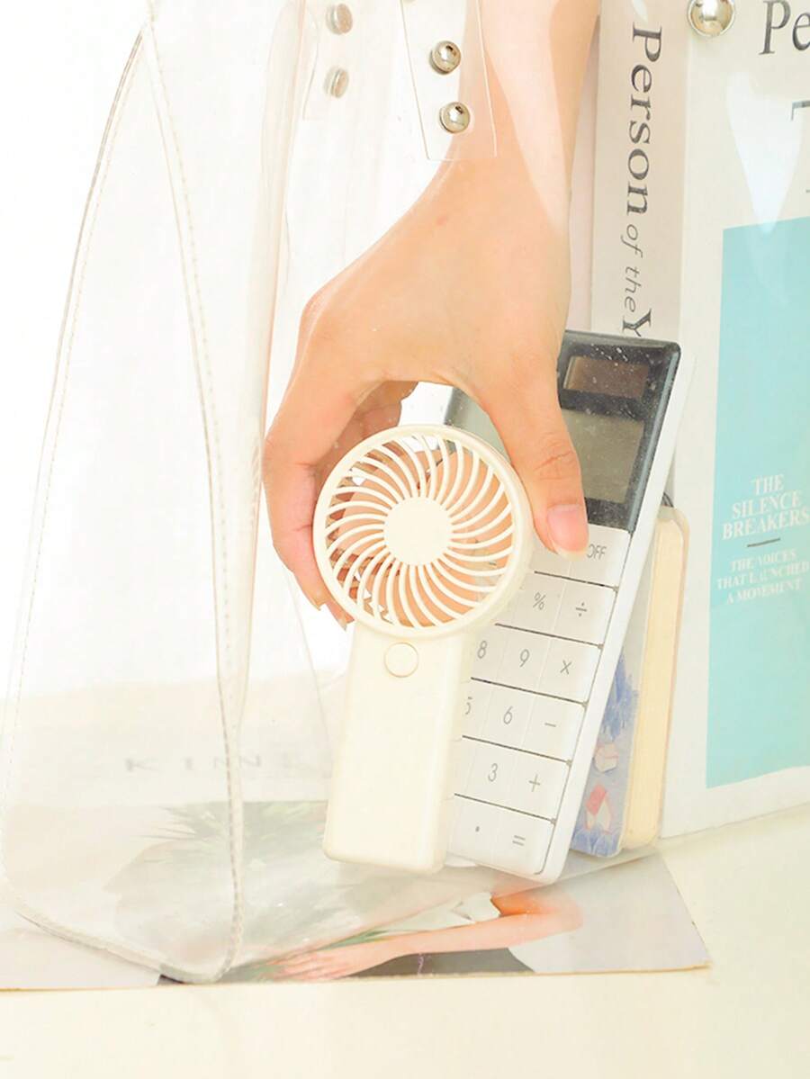 Handheld Portable Mini Fan For Outdoor, Camping, Student Use - Multicolor - View 1
