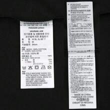 2025 女式衬衫柔软平纹宽松 T 恤 WBLJG8736 - 黑色 - 查看 6