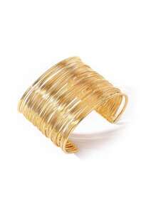 Brazalete ancho de estilo punk a la moda, apto para uso diario y como regalo para ocasiones festivas