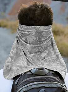 GOLOVEJOY 1pc Men Neck Protection UV-Proof Sunshade Hat, Suitable For Fishing, Cycling, Outdoor, Breathable Neck Veil - Suitable For Fishing, Cycling, Camping, Hiking, Trekking - Multicolor - View 7