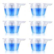 Bộ 50/100 khuôn cốc nhựa dùng một lần, khuôn nhựa silicon, dụng cụ làm đồ trang sức bằng nhựa Epoxy tự làm - Nhiều màu - Xem 3