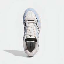 Tênis esportivo casual adidas Drop Step Low 2.0 W masculino e feminino - Azul acinzentado - Visão 7