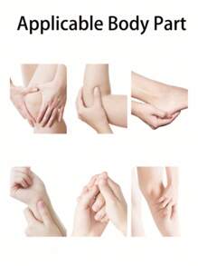 1pc White Wrist & Ankle Support Bandage, With Adhesive Tape And Serrated Gauze, Sports Bandage, White Tape, Fitness Accessories, Sports Tape - White - View 8