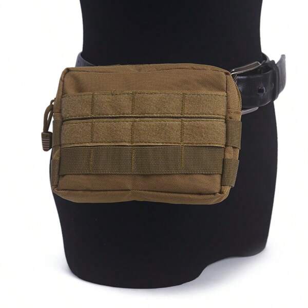 Bolsa de utilidad deportiva para hombre para exteriores, riñonera militar, bolsa táctica multifuncional, bolsa para ir al trabajo, monedero y bolsa de herramientas, camuflaje