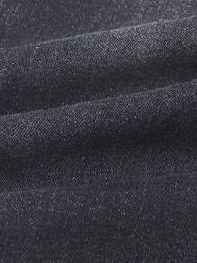 Quần short denim rách kiểu cổ điển, gợi cảm, đa năng, thích hợp mặc mùa hè, màu đen. - màu đen - Xem 11