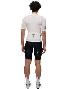 HISERWA 2025 Pro Team Premium Quality Cycling Jersey For Men, Contrast Color Design, Outdoor Sports Cycling Apparel For Spring/Summer, Made Of Nylon High Elastic Soft Fabric, Quick Dry, Breathable, Professional Bicycle Short Sleeve Outfit With Reflective Strips, Suitable For All Seasons Outdoor Cycling
