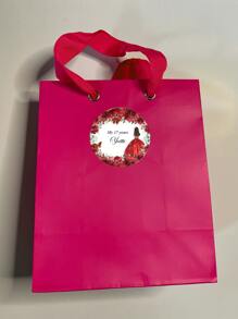 1~100pcs 4cm Custom Stickers,Personalized Photo Stickers Labels, Wedding Stickers, Photo Labels, Birthday Party Stickers, Personalized, Custom, Celebration Labels, Pictures Custom Photo Sticker, Personalized Picture Sticker For Anniversaries, For Valentine's Day Mother's Day Birthdays Children's Day Father's Day, For Graduation, For Weddings, For Housewarming School, Home, Office