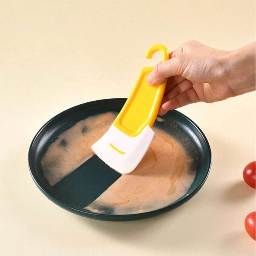 1/2/3 Peças Raspador de Silicone para Cozinha, Uma Ferramenta Mágica para Lavar Panelas e Louças, Ela Pode Limpar Manchas de Óleo com Uma Raspagem, Acessórios de Limpeza, Suprimentos de Limpeza Doméstica, Decoração de Ambiente, Pode Ser Usado para Prevenir Manchas de Óleo, Lixo, Etc., Adequado para Cozinhas, Restaurantes, Festas, Reuniões, Viagens, Presentes de Família, Presentes para o Lar