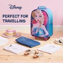 Disney Suitcase Foldable Trolley Bag 47 X 30cm 2 Wheels Extendable Handle Gift - Multicolor - View 2