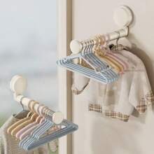 Adjustable Suction Cup Hanger, Mountable Storage Hook For Home & Balcony, Telescopic Design With Knob, Multi-Function Hanging Rack, Wall-Mounted Clothes Hanger, Drying Rack Suction Cup Hanger Storage Solution, Portable Retractable Clothes Rack, Suitable For Home, Travel