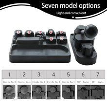 Ring Bending Tool Kit, Suitable For Spoon Rings, Nylon Mold Earring Hoop Making, Used For Jewelry DIY - Black - View 6