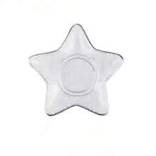 Ocean Glass Plate Irregular Meal Plate Dessert Salad Plate Dried Fruit Snack Decoration Sea Snail Sea Star Shell Plate - 金邊海螺1 - 查看 10