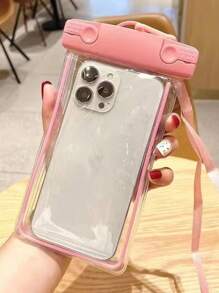 1pc Waterproof Phone Pouch With Lanyard, Lightweight And Hands-Free, Suitable For Boating, Swimming Pool Parties, Mother's Day, Graduation, Back To School, Birthday Gifts, Hot Springs, Swimming Pool And Other Waterproof Phone Accessories