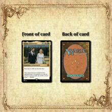 Thẻ PVC có ảnh và văn bản tùy chỉnh, Thẻ PVC tùy chỉnh 8,5 * 5,5cm, Quà tặng kỷ niệm sinh nhật vui nhộn CM, Thẻ nhớ trò đùa ma thuật tùy chỉnh, Thẻ quà tặng Ngày của Mẹ/Ngày của Cha/Sinh nhật/Đám cưới độc đáo - Nhiều màu - Xem 2