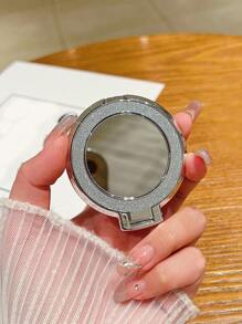 1 件磁性手机支架磁性手机背贴百搭支架镜面蝴蝶闪光