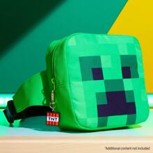 Minecraft Fanny Bag Pack Gamer Green Taille Unique Waist - Green - View 2