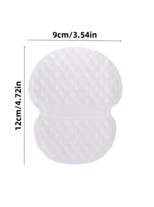 1/10/20/50 Pieces Disposable Non-Woven Invisible Armpit Sweat Pads. Minimalist White Sweat Protection Pads For The Armpits. Long-Lasting And Effective In Preventing Sweat. Effective, Lightweight, And Breathable.