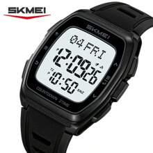 SKMEI 2441 高品质运动手表男士防水计时手表双时区闹钟多功能数字腕表 - 均碼 - 查看 18