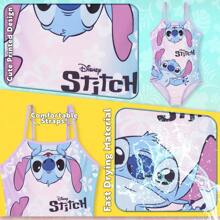 Disney Stitch Swimming Costume Stretchy Swimsuit Beach Pool - Multicolor - View 5