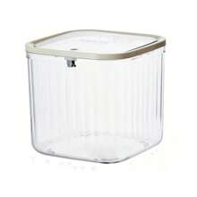 Clear Pop-Up Lid Laundry Detergent Organizer – Waterproof Storage Box For Pods, Beads & Stain Removers | Mini Desktop Container For Bathroom, Kitchen & Dorm (Multi-Purpose, Space-Saving)
