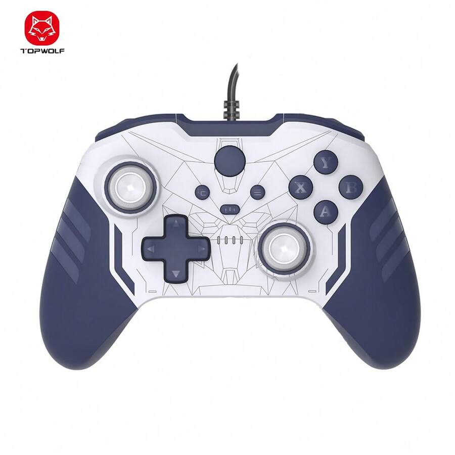 Bộ điều khiển có dây TOPWOLF dành cho X-Box One/Slim/Series/X/PC Chip gốc hỗ trợ CHO X-BOX ONE Giao thức bộ điều khiển gốc Chức năng rung kép Vỏ thay thế cho bộ điều khiển có dây X-BOX ONE
