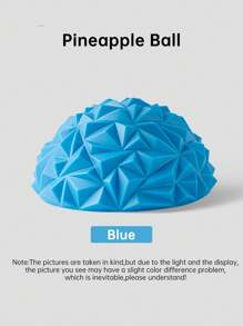 Half Yoga Ball, Balance Training Ball With Anti-Slip Texture. Used For Balance Training, Auxiliary Exercise, Foot Massage, Muscle Relaxation, And Stress Relief Gym Accessories