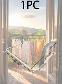 1 szt./2 szt./3 szt. kwadratowy metalowy + plastikowy stojak do suszenia ubrań | składany, odporny na rdzę i oszczędzający miejsce | dla użytkowników domowych, najemców i studentów | do użytku na balkonie, w pomieszczeniach i na kaloryferze | pasuje przez cały rok i na porę deszczową | regulowany stojak na ubrania, organizer bez wiercenia, kompaktowa suszarka