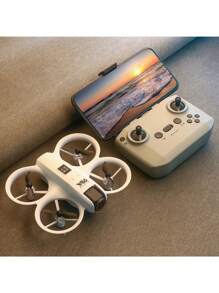 Drone Quadricóptero Dobrável com Controle Remoto