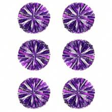 2PCS/1Pair Cheerleading Flower Ball, Bright Colors, Thickened And Encrypted, With A Ring Buckle For More Firm ,Cheer Dance Competition Supplies, Cheerleading Party Supplies, Fancy Cheering Prom Fancy Cheer Cheerleading Flower Ball