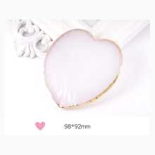 女士项链吊坠时尚珠宝情人节礼物树脂珠宝项链戒指耳环展示盘托盘架餐具收纳盒串珠项链套装礼物送给她返校