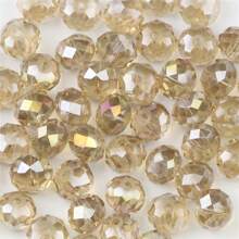 100pcs 8mm Multi-Colored Faceted Czech Glass Round Crystal Beads - Suitable For DIY Jewelry, Charm Necklaces And Bracelet Making