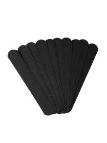 5/10/20/30/40/50片装帽子吸汗垫、帽子吸汗内衬、衬衫领吸汗垫、帽子吸汗胶带、帽子内衬保护垫、领口保护垫、帽子吸汗贴纸、防汗防污贴纸、一次性帽子吸汗垫，旅行必备 - 黑色 - 查看 9