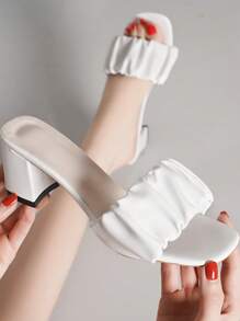 Sandálias de Plataforma com Laço para Crianças, Chinelos da Moda, Sapatos de Dança, Adequado para Adolescentes