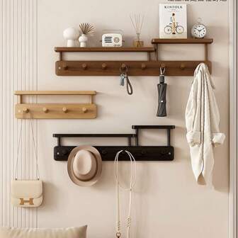 1 pieza Nuevo gancho decorativo, muy atractivo, fácil instalación en la pared perchero, apropiado para entrada, hogar de alquiler, alquiler de vacaciones