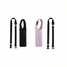 1/2 PCS Water Bottle Carrier With Shoulder Strap 16oz-21oz, Neoprene Sleeve Cup Holder Pouch With Carrying Handle For All Portable Sport Water Bottle, Back To School Supplies