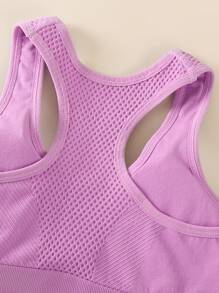[Shockproof Sports Bras] 4-Pack Wire-Free High-Intensity Women's Shockproof Push-Up Sports Bras Breathable And Comfortable Racerback Tank Tops And Quick-Drying Fitness Tank Tops