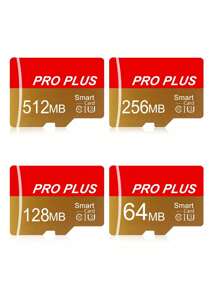 3PCS Micro SD Card With Adapter (128GB/64GB/32GB/16GB/8GB/4GB/2GB/1GB/) - High-Speed ​​TF Memory Card For Smartphones, Cameras, Dash Cams, Switch, Tablets, Etc. | UHS-I Class 10, 4K Video Storage, Reliable Performance | 100% Authentic - Vàng - Xem 5