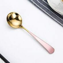 Customized Stainless Steel Spoon; Rice Spoon; Soup Spoon; Spoon For Soup; Spoon For Bird's Nest; Gift Spoon. - Multicolor - View 8