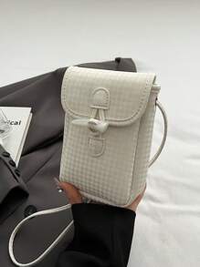 迷你斜挎手机包病毒式传播同款独特设计时尚百搭小单肩包必备配件钱包钱夹 - 彩色 - 查看 19